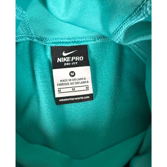 Nike Women's Medium Pro Dri-Fit Infinity Training Shirt Blue - Picture 5 of 7